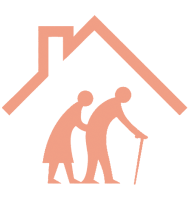 ícone casa de repouso